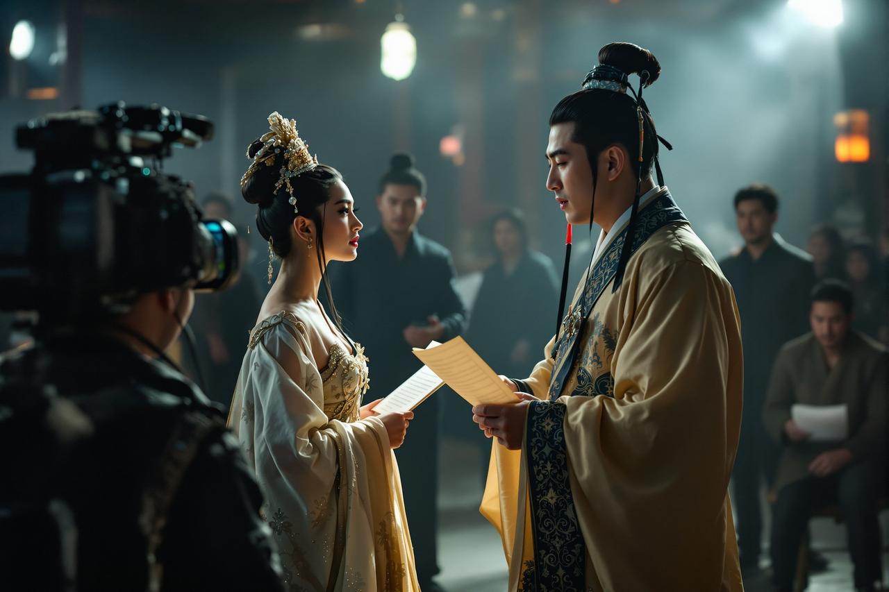 让人忍不住为这对娱乐圈古装夫妻的甜蜜风暴所感动，乐圈再掀婚姻温情新篇章